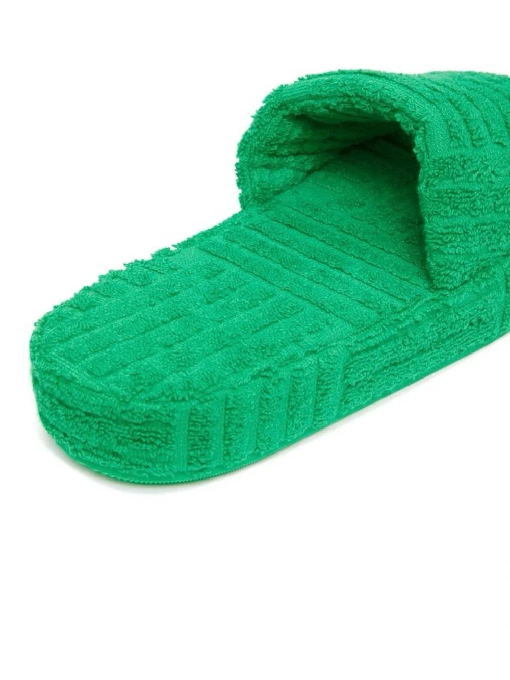 NEW BOTTEGA VENETA Resort Sponge Sandals - Grass Green - Picture 6 of 6